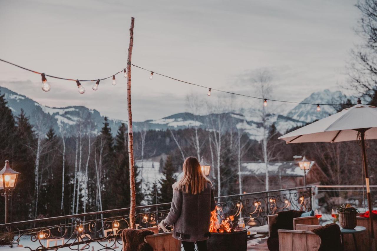 Seebichl Haus Am See Designhotel Kitzbuehel 外观 照片