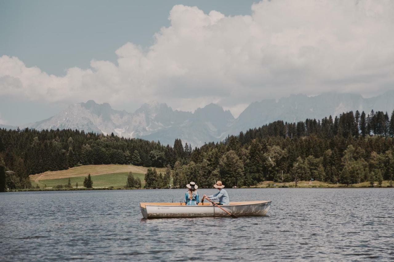 Seebichl Haus Am See Designhotel Kitzbuehel 外观 照片